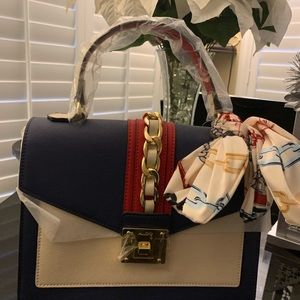 ALDO Glendaa Scarves Crossbody Satchel Handbag Purse Crossbody Bag Shoulder Bag